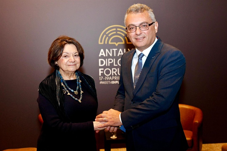 President Tufan Erhürman meets Rosemary DiCarlo, Under-Secretary-General for Political and...